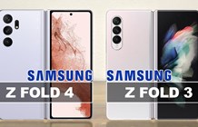So sánh Samsung Z fold 3 và Z fold 4